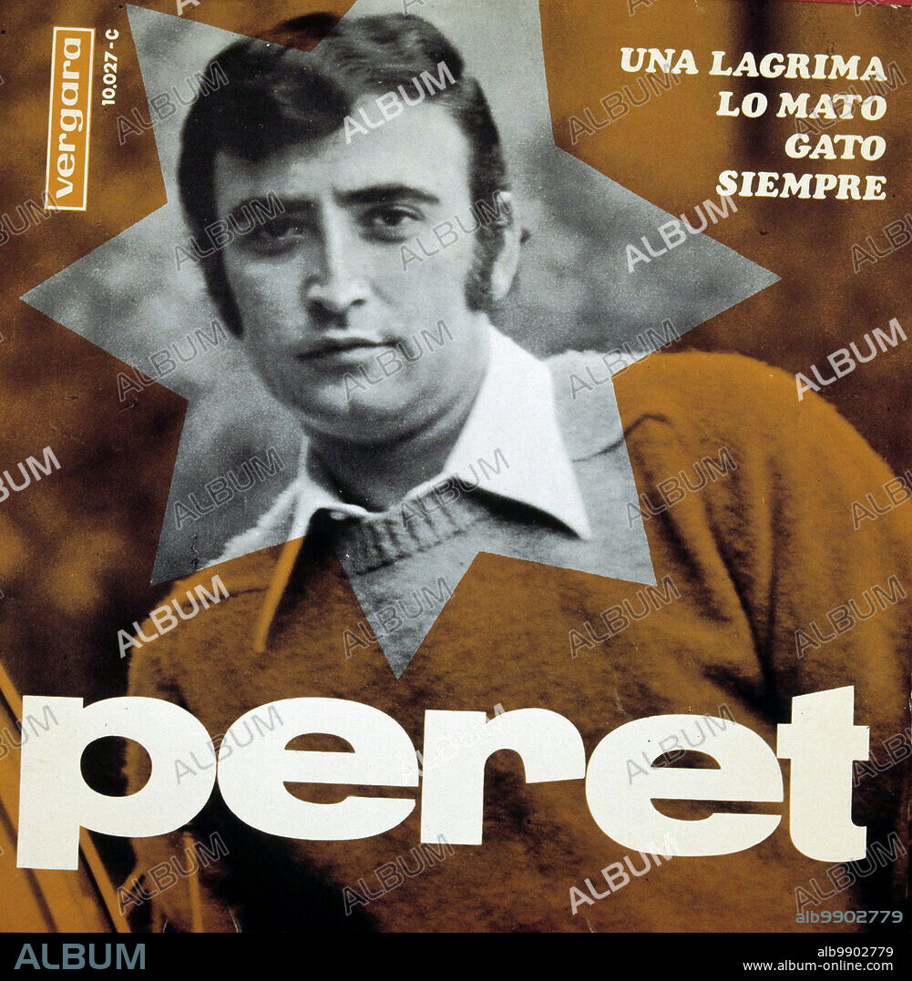 EL CANTANTE PEDRO PUBILL CALAF " PERET ". PEDRO PUBILL CALAF. PORTADA DISCO.
