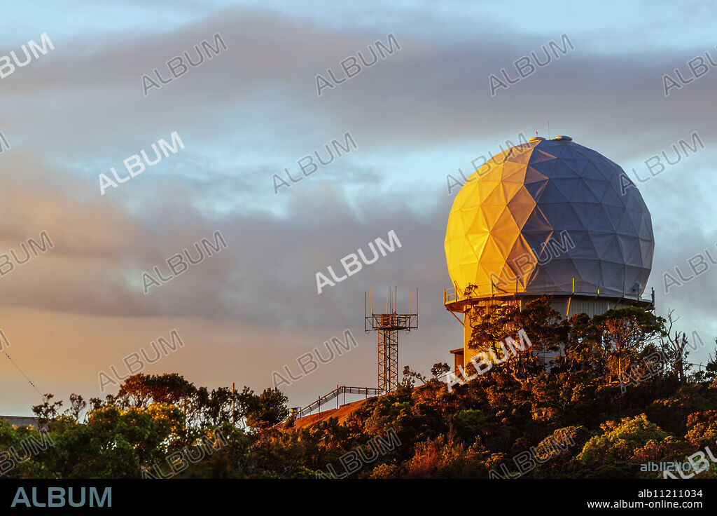 Astronomical Observatory, Napali coast, Kokee State Park, Kauai Island, Hawaii, United States of America, North America.