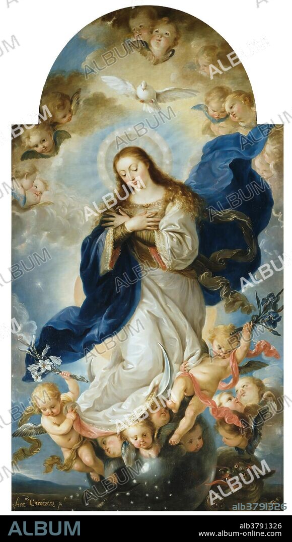 Antonio Carnicero / 'The Immaculate Conception'. Early Segunda mitad del siglo XVIII - XIX century. Oil on canvas.