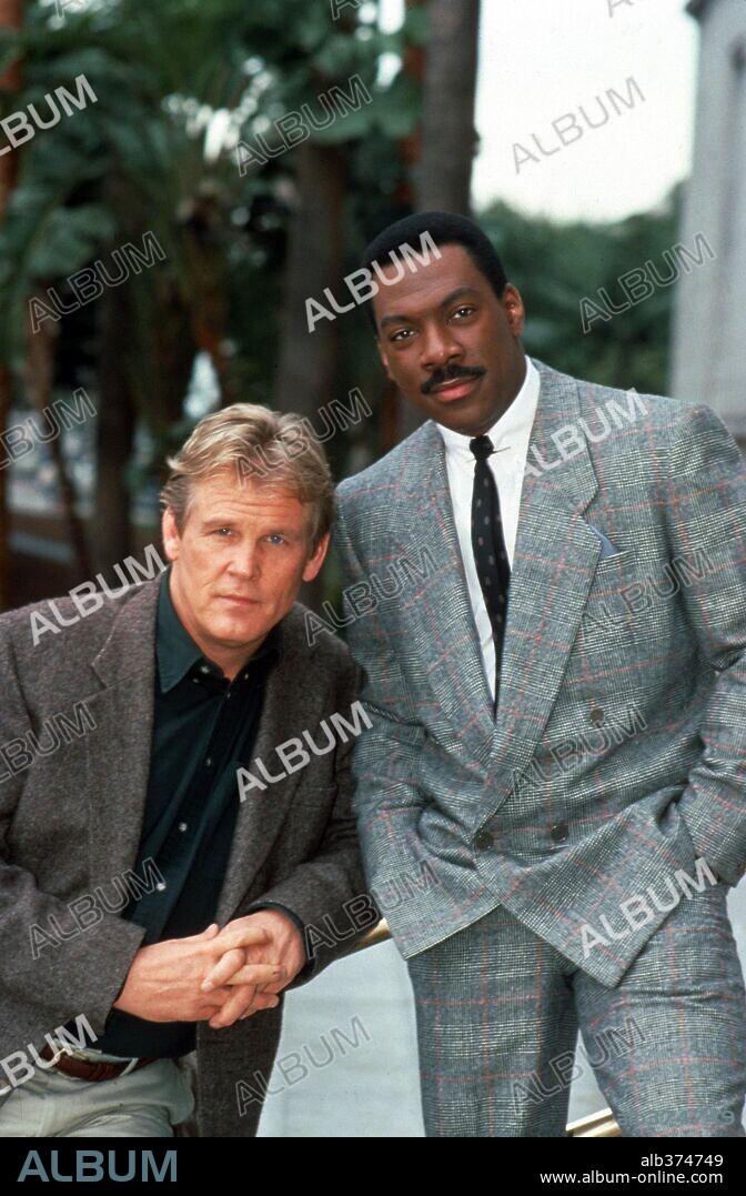 EDDIE MURPHY and NICK NOLTE in ANOTHER 48 HRS., 1990, directed by WALTER HILL. Copyright PARAMOUNT PICTURES.