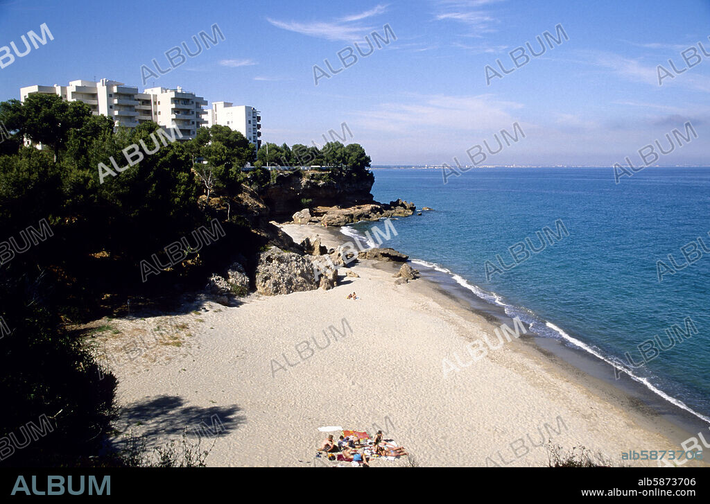 Miami Platja / Montroig, playa / platja Cala California.