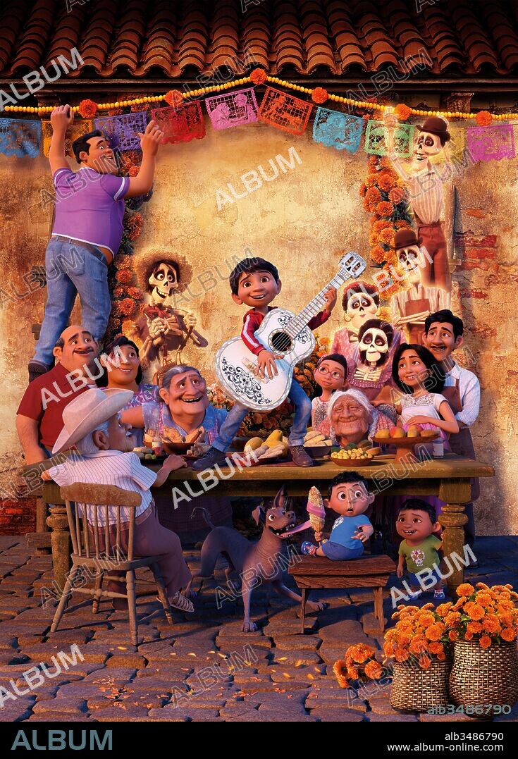 COCO, 2017, dirigida por ADRIAN MOLINA y LEE UNKRICH. Copyright PIXAR ANIMATION STUDIOS/WALT DISNEY PICTURES.