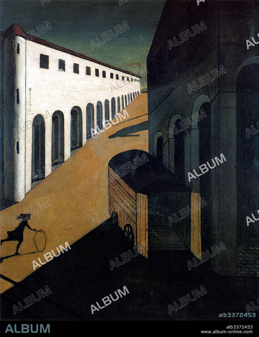 GIORGIO DE CHIRICO. Mystery and Melancholy of a Street.