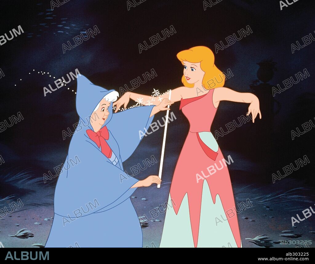 CINDERELLA, 1950, directed by CLYDE GERONIMI, HAMILTON LUSKE and WILFRED JACKSON. Copyright WALT DISNEY PRODUCTIONS.