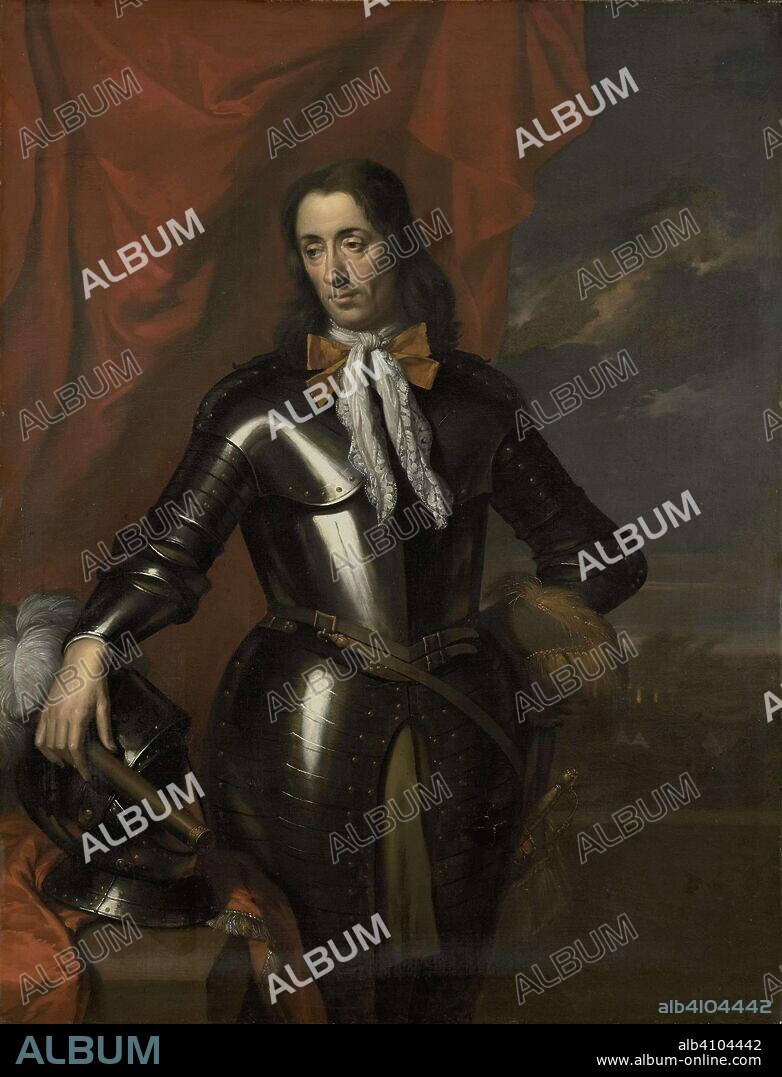 JAN DE BAEN (ATTRIBUTED TO). Isaac de l'Ostal de Saint-Martin (c 1629-96), Councillor of the Dutch East Indies and Commander of the Garrison at Batavia. Dating: 1650 - 1702. Measurements: h 132 cm × w 102 cm; d 5 cm.