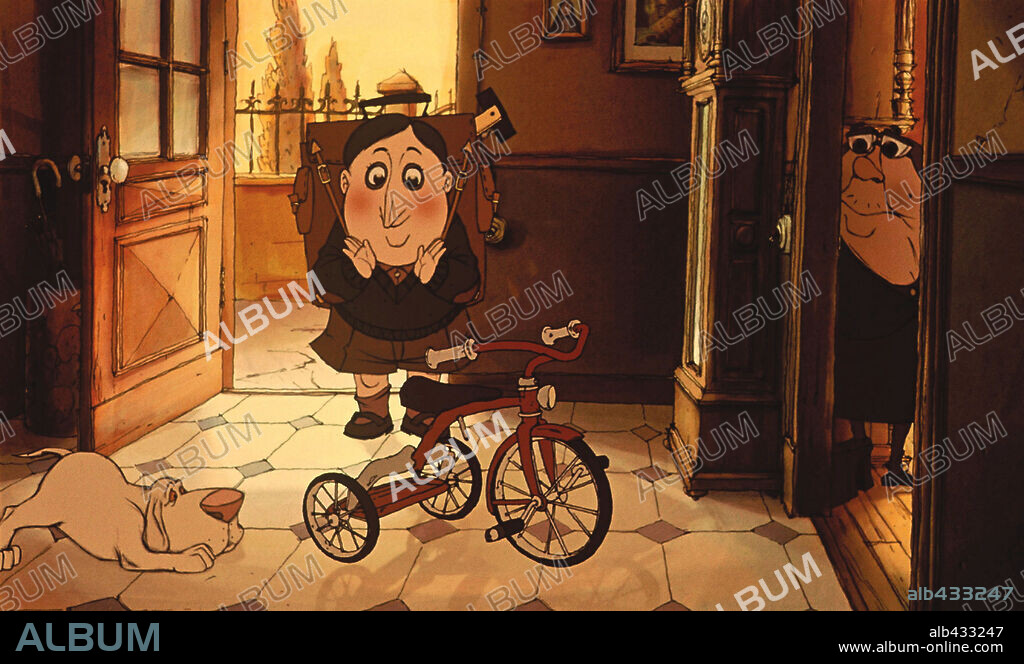 TRIPLETTES DE BELLEVILLE, 2003, réalisé par SYLVAIN CHOMET. Copyright LES ARMASTEURS/FRANCE 3 CINEMA/RGP FRANCE/PRODUCTION CHAMPIO.