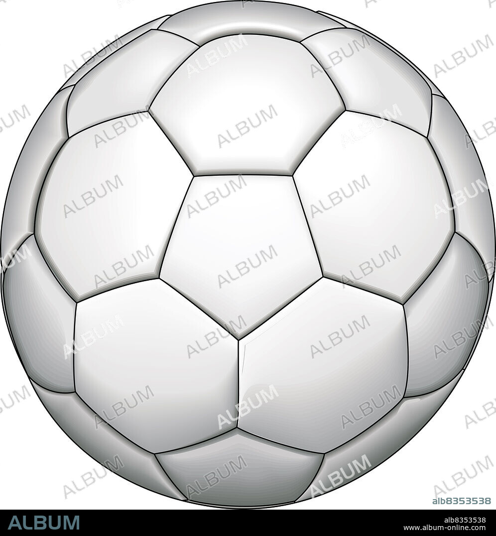 Inflated ball usually covered with leather; it has a circumference of 21 in (women) to 24 in (men) and can be thrown, hit with the fist or dribbled.