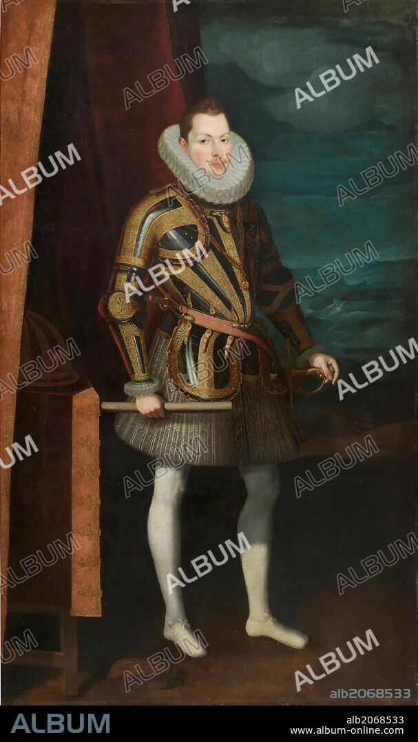 Juan Pantoja de la Cruz / 'Philip III of Spain', 1606, Spanish School, Oil on canvas, 204 cm x 122 cm, P02562.