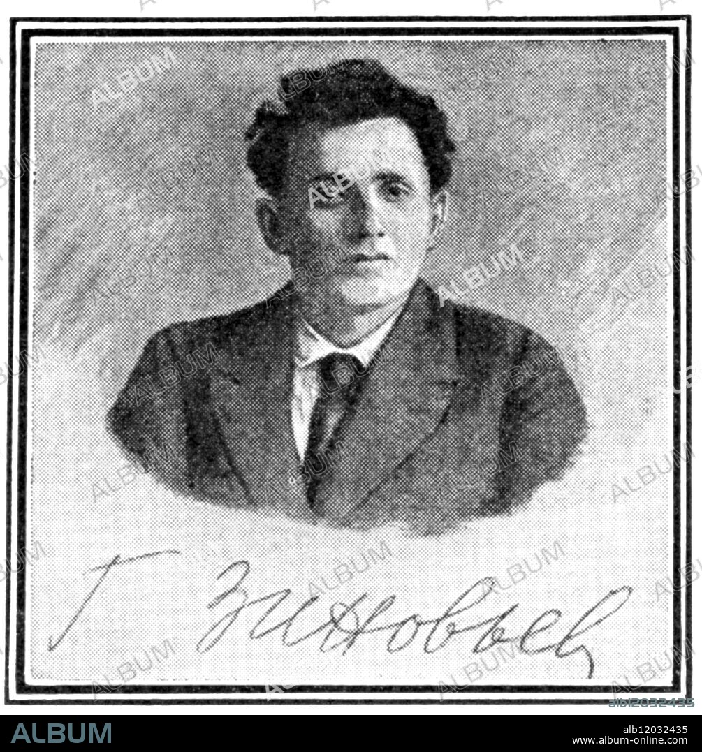 Ovsey Hershon Zinoviev - whose real name was Apfelbaum, was a Jew who became virtual Dictator of Petrograd under the Bolshevist regime. Grigory Yevseevich Zinoviev (alternative transliteration Grigorii Ovseyevish Zinoviev, born Ovsei-Gershon Aronovich Radomyslsky, also known as Hirsch Apfelbaum, (September 23 [O.S. September 11] 1883 - August 25, 1936) was a Bolshevik revolutionary and a Soviet Communist politician. ©TopFoto.