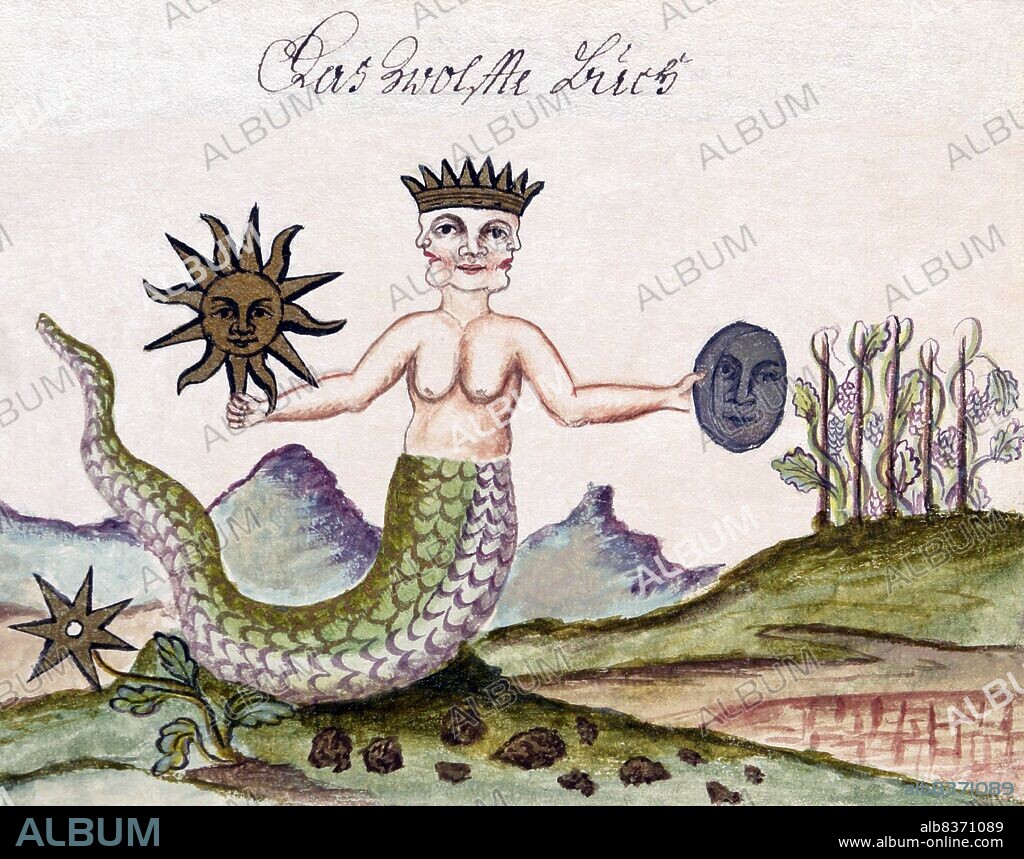 <i>Clavis Artis</i> is the title of an alchemical manuscript published in Germany in three volumes in the late 17th or early 18th century, attributed to Zoroaster (Zarathustra). It features numerous watercolour illustrations depicting alchemical images, as well as pen drawings of laboratory instruments.<br/><br/>. Three copies of the manuscript are known to exist, one at the Biblioteca dellAccademia Nazionale dei Lincei in Rome, one at the Biblioteca Civica Attilio Hortis in Trieste, and one at the Bayerische Staatsbibliothek in Munich. There is no information about the author and the origin of the manuscript, but there are references to a Rosicrucian order (Orden der Gold- und Rosenkreutzer).
