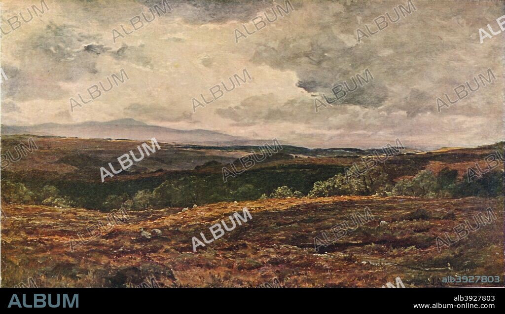 'The Borderland', c1904. Painting held in The Gallery of New South Wales, Sydney. From The Studio Volume 48. [London Offices of the Studio, London, 1909-10].