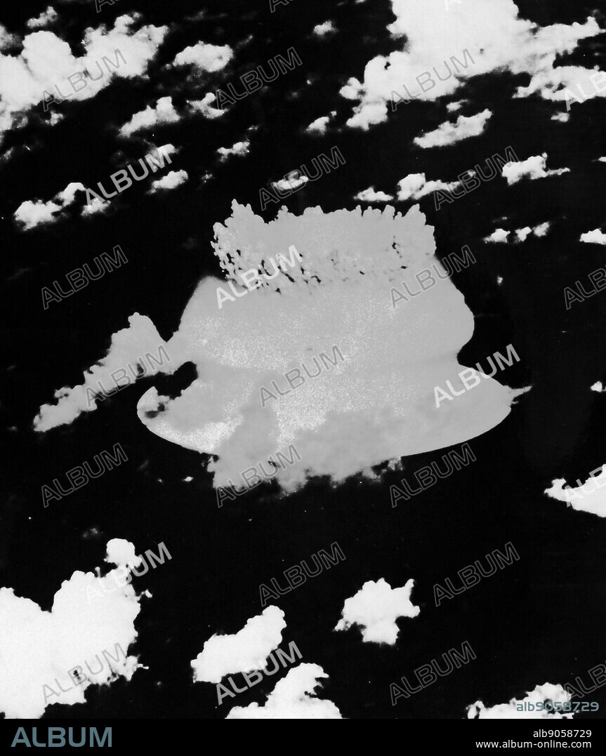 Operation Crossroads was a series of nuclear weapon tests conducted by the United States at Bikini Atoll in mid-1946. It was the first test of a nuclear weapon since the Trinity nuclear test in July 1945, and the first detonation of a nuclear device since the atomic bombing of Nagasaki on August 9, 1945. Its purpose was to investigate the effect of nuclear weapons on naval ships.