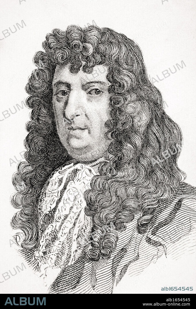 William Russell Lord Russell 1639-1683 English whig politician From Old England's Worthies by Lord Brougham and others published London circa 1880's.