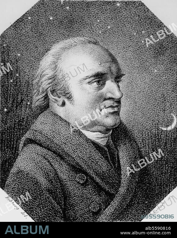 Herschel, Sir (1816) Friedrich Wilhelm, Musiker und Astronom (entdeckte u. a. 1781 den Planeten Uranus); Hannover. 15.11.1738 - Slough bei Windsor 25.8.1822. Porträt. Punktierstich von Friedrich Wilhelm Bollinger (1777-1828) nach Friedrich Rehberg (1758-1835).