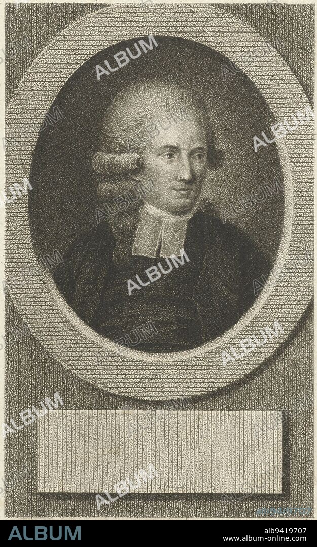 Portrait of Marguerite-Louis-François Duport-Dutertre, Lambertus Antonius Claessens, c. 1792 - c. 1808, print maker: Lambertus Antonius Claessens, Amsterdam, c. 1792 - c. 1808, paper, engraving, h 160 mm × w 105 mm.