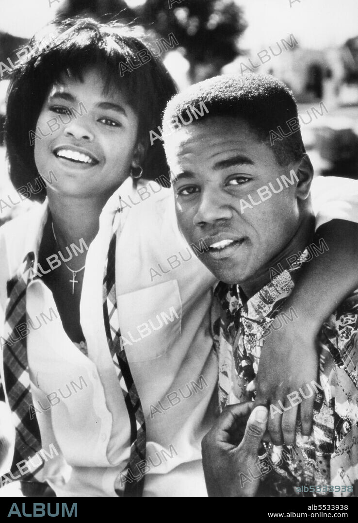 Nia Long, Cuba Gooding Jr., Publicity Portrait for the Film, "Boyz n the Hood", Columbia Pictures, 1991.