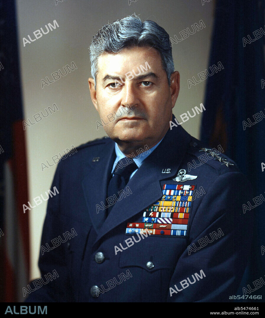 Curtis Emerson LeMay (November 15, 1906 October 1, 1990) was a general in the United States Air Force and the vice presidential running mate of American Independent Party presidential candidate George Wallace in 1968. He is credited with designing and implementing an effective, but also controversial, systematic strategic bombing campaign in the Pacific theater of World War II. During the war, he was known for planning and executing a massive bombing campaign against cities in Japan. After the war, he headed the Berlin airlift, then reorganized the Strategic Air Command (SAC) into an effective instrument of nuclear war.