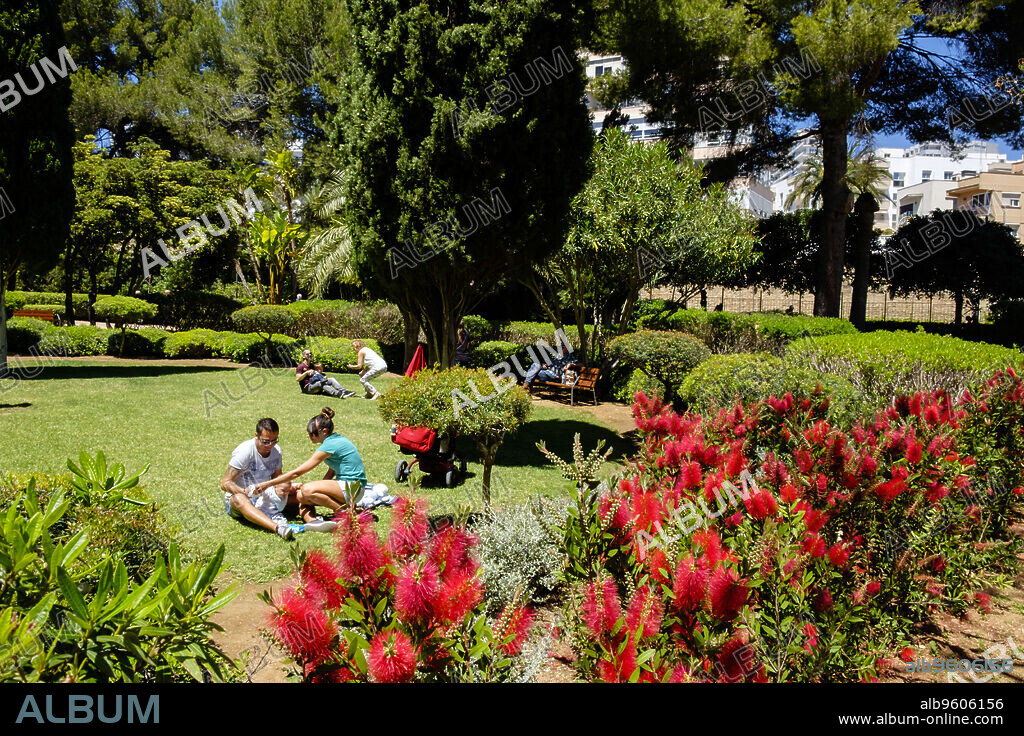 Marivent Gardens, 1925, work of Joan de Saridakis, Palma, Mallorca, Balearic Islands, Spain, Europe.