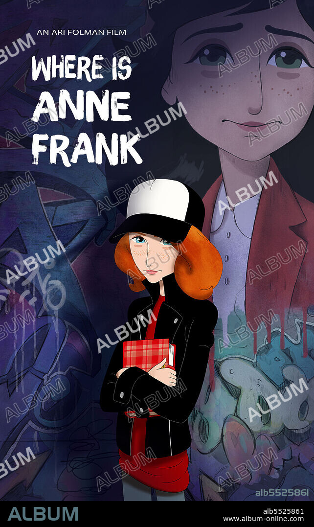 Plakat zu DAS TAGEBUCH DER ANNE FRANK, 2021 (WHERE IS ANNE FRANK), unter der Regie von ARI FOLMAN. Copyright Samsa Film.