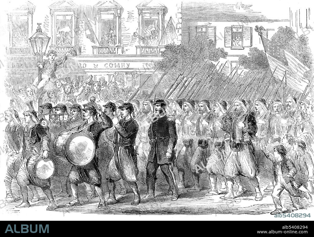 American Civil War, 5th New York Regiment, 1861