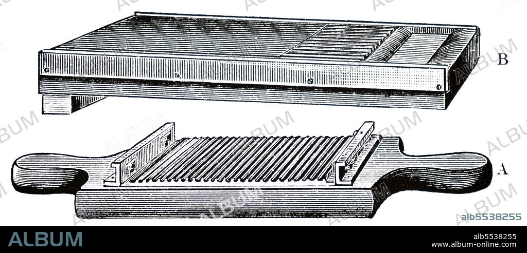 Method of rolling a pill cylinder on a graduated pill tile.