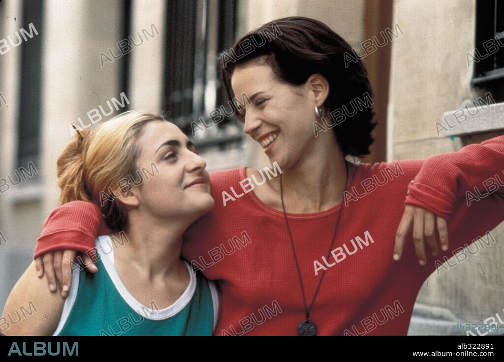 CANDELA PEÑA und Silke in HOLA, ¿ESTAS SOLA?, 1995, unter der Regie von ICIAR BOLLAIN. Copyright FERNANDO COLOMO P.C. Y LA IGUANA.