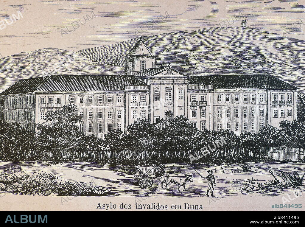 The Asilo de Invalidos Militares de Runa is located in the parish of Runa, in the municipality of Torres Vedras, Portugal. The Real Asilo de Runa was built at the expense of the princess of Brazil, D. Maria Francisca Benedita, sister and daughter-in-law of D. Maria I, on her farm in that village, a majestic 18th century building.