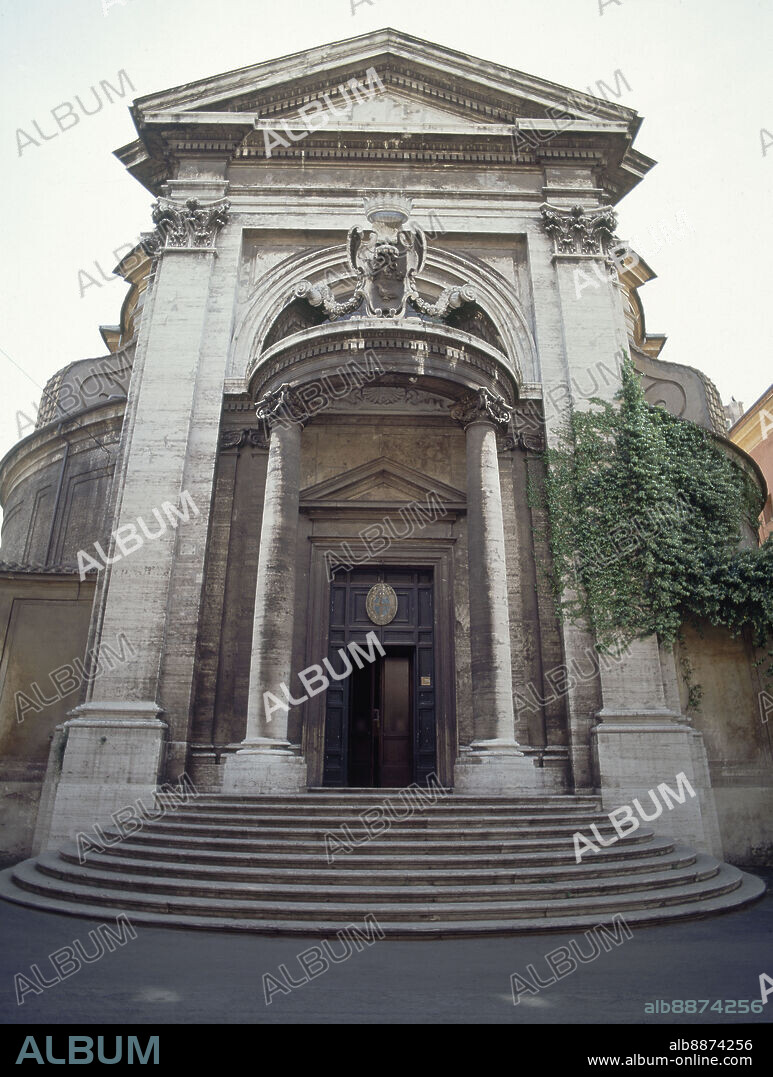 GIAN LORENZO BERNINI (1598-1680). EXTERIOR-FACHADA1658-1670. - FOTO AÑOS 90.