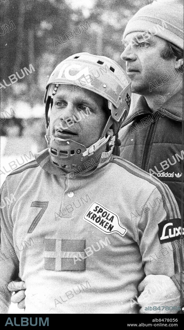 1979-01-28. Bandyspelaren Bengt "Pinnen" Ramström *** Local Caption *** GP. KAMERAREPORTAGE.