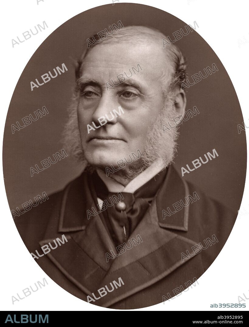 Sir Rutherford Alcock, British diplomat and President of the Royal Geographical Society, 1877. From Men of Mark: a gallery of contemporary portraits of men distinguished in the Senate, the Church, in science, literature and art, the army, navy, law, medicine, etc. Photographed from life by Lock and Whitfield, with brief biographical notices by Thompson Cooper. (London, 1876-1883).