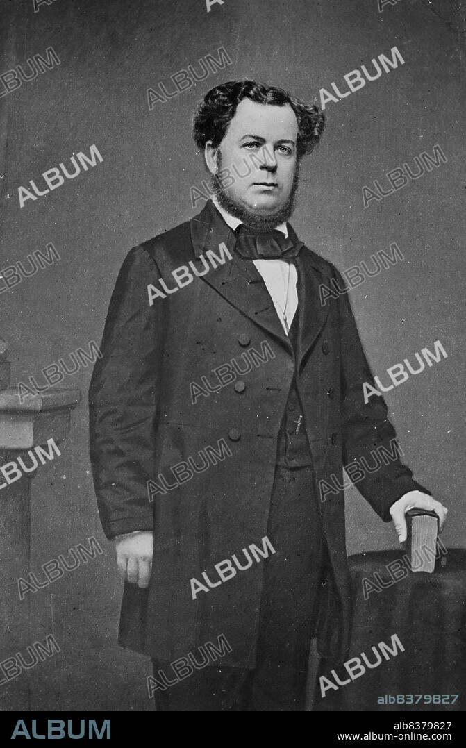 Stephen R. Mallory, between 1855 and 1865. [Politician: Confederate States Secretary of the Navy].