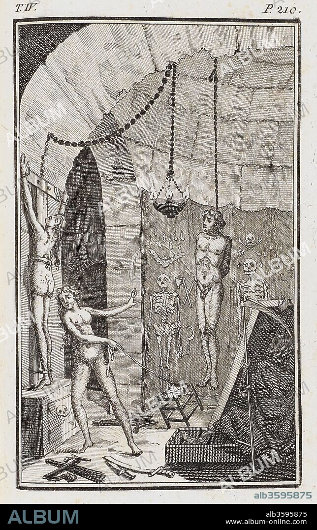 CLAUDE BORNET. Illustration for La nouvelle Justine by Marquis de Sade.
