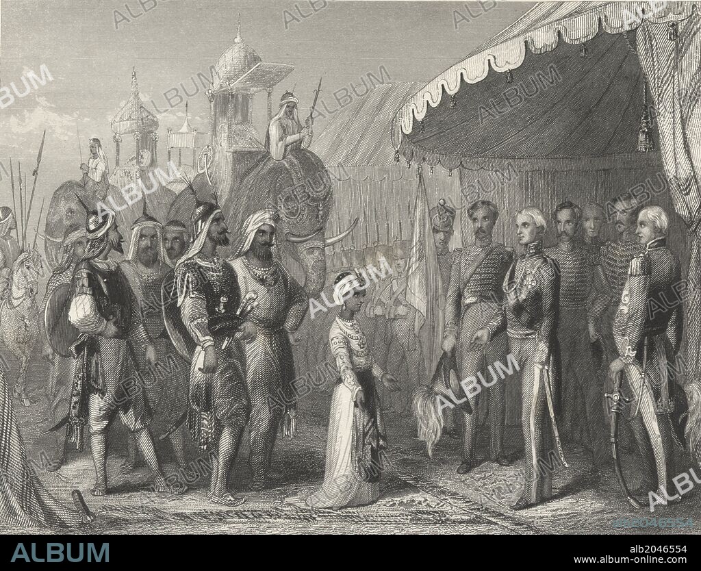 The First Anglo-Sikh War was fought between the Sikh Empire and the British East India Company between 1845 and 1846, It resulted in partial subjugation of the Sikh kingdom.