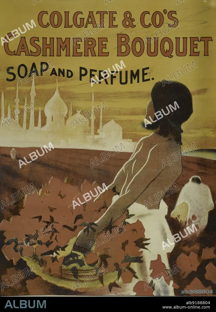 Colgate Co s cashmere bouquet soap and perfume c1897. Album