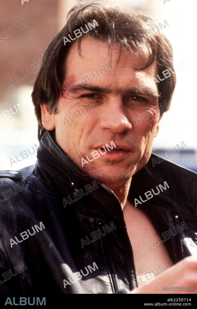 TOMMY LEE JONES in BLACK MOON RISING, 1986, directed by HARLEY COKLISS. Copyright NEW WORLD PICTURES.