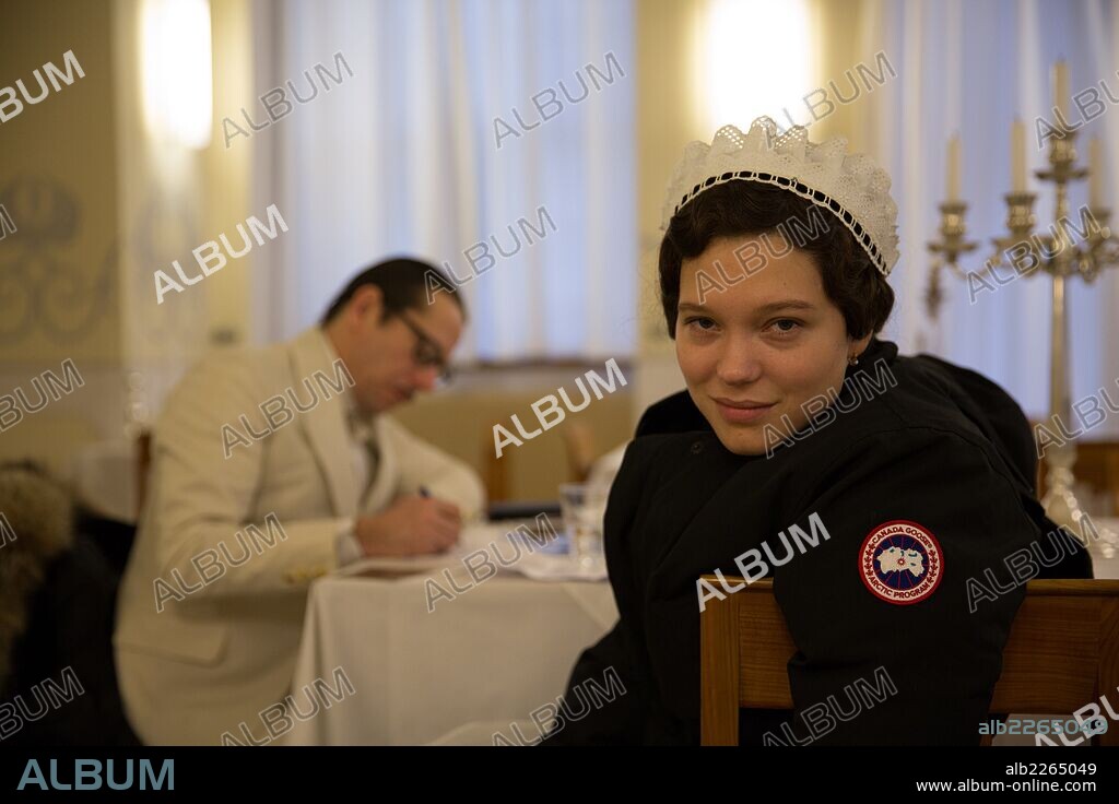 LEA SEYDOUX in THE GRAND BUDAPEST HOTEL, 2014, directed by WES ANDERSON. Copyright AMERICAN EMPIRICAL PICTURES/INDIAN PAINTBRUSH/SCOTT RUDIN PR.