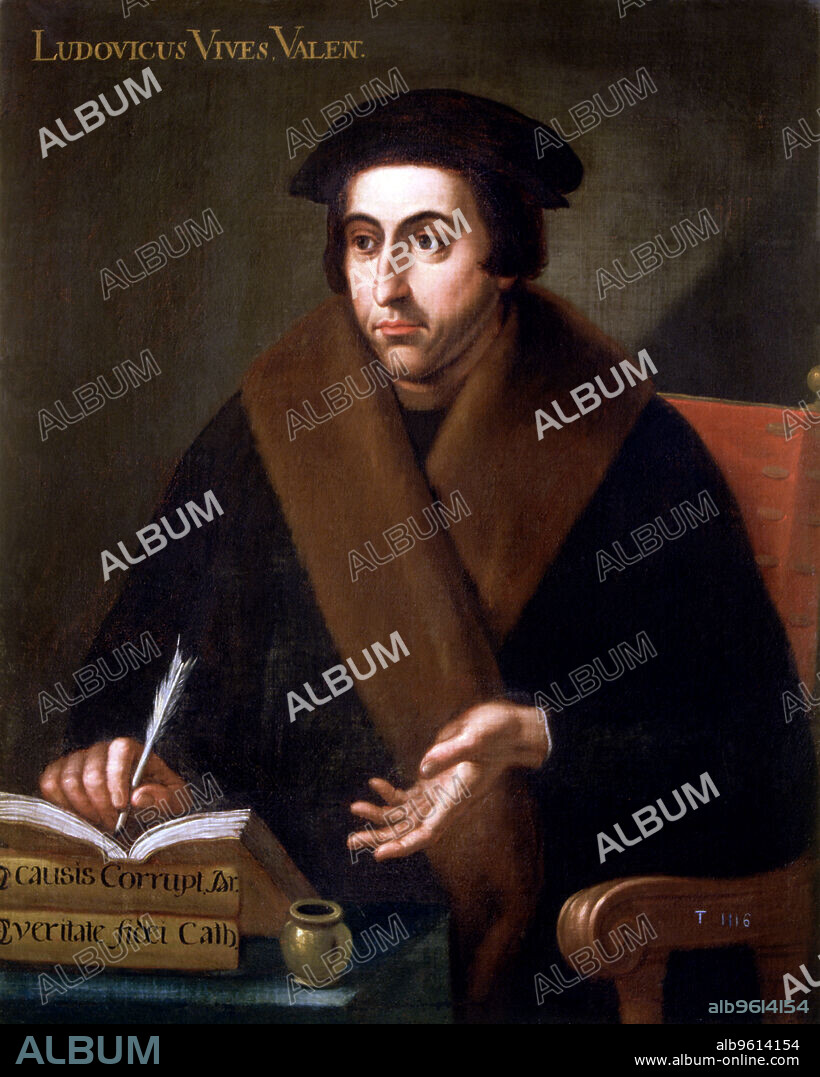 Juan Luis Vives (1492-1540), Spanish humanist and philosopher.