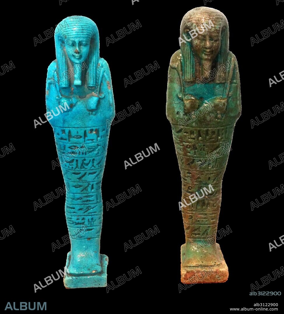 Egyptian Ushabti or ushabtis. The ushabti also called shabti or shawabti, was an Ancient Egyptian funerary figurine.