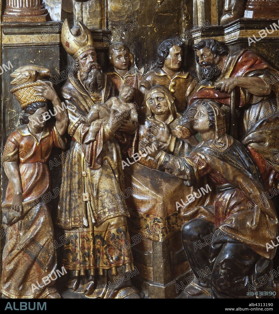 Joan Grau / Roser altarpiece, 1642, Sant Pere Màrtir church, Dominican convent, Manresa.