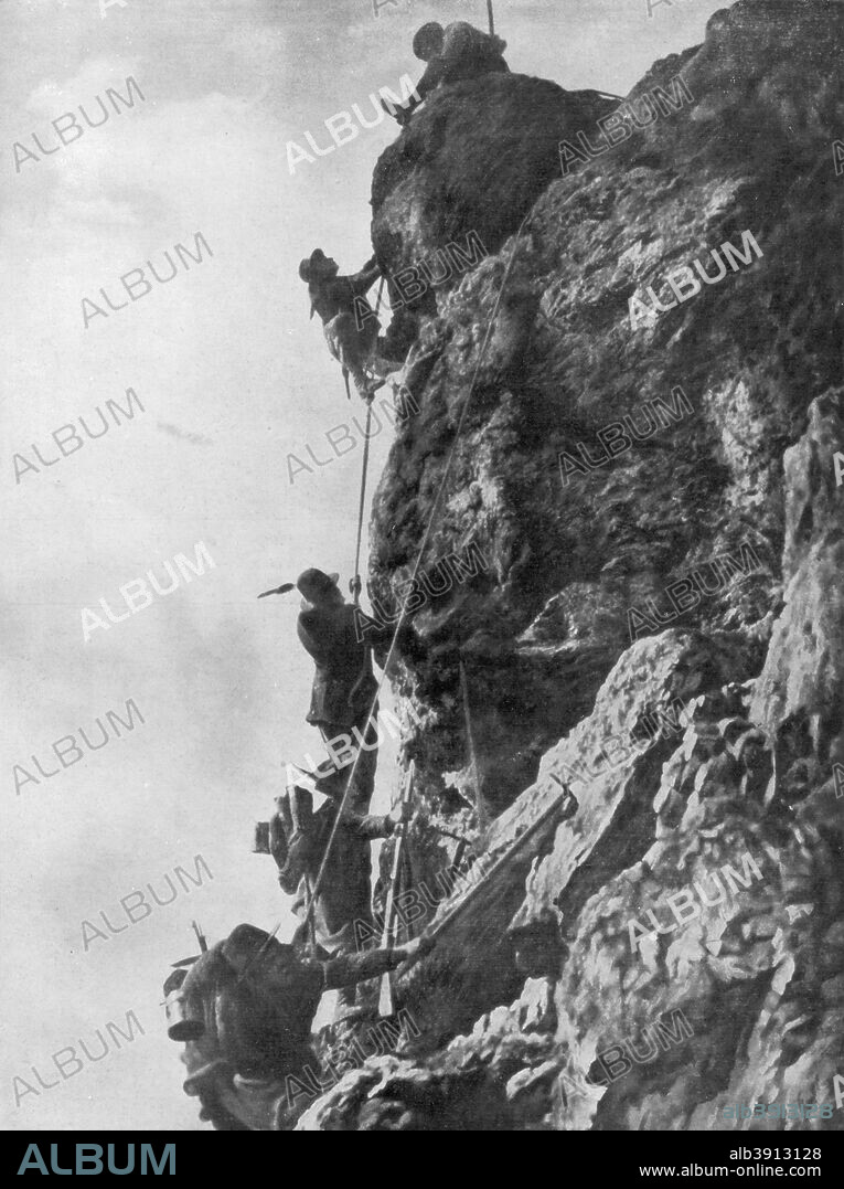 Mount Nero, Karst plateau, Second Battle of the Isonzo, World War I, 1915. The Second Battle of the Isonzo was fought between the Italians and Austro-Hungarians on the Italian Front between 18 July and 3 August, 1915. Mount Nero was the scene of particularly ferocious hand to hand fighting.