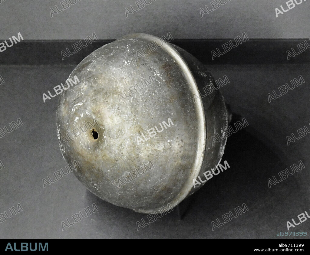 Primera Guerra Mundial (1914-1918). Granada de mano química. Alemania. Museo de la Guerra de Letonia. Riga.