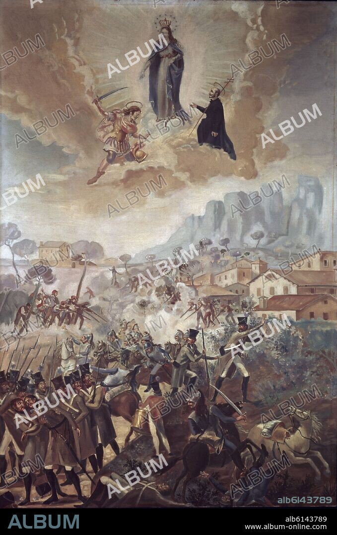 BATALLA DE BRUCH - SIGLO XIX - ESPAÑOLES CONTRA FRANCESES - GUERRA DE LA INDEPENDENCIA ESPAÑOLA.