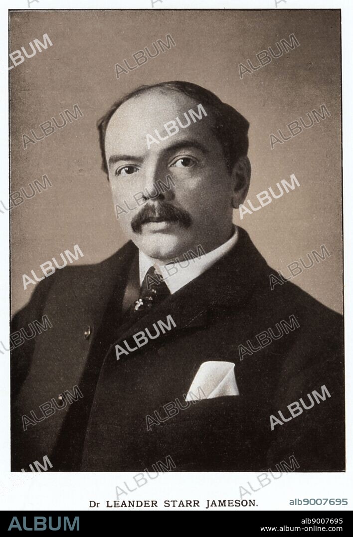 Leander Starr Jameson (1853-1917) Scottish-born South African statesman. Leader of 'Jameson Raid', 29 December 1895 to 2 January 1896.