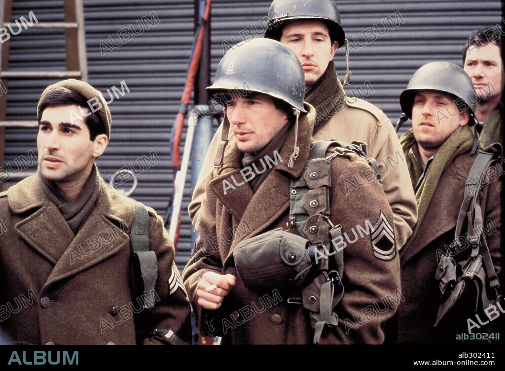 RICHARD GERE and WILLIAM DEVANE in YANKS, 1979, directed by JOHN SCHLESINGER. Copyright UNIVERSAL PICTURES.