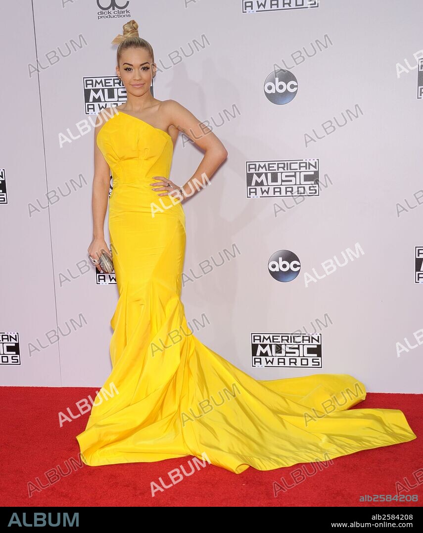 Nov. 23, 2014 - Los Angeles, California, U.S. - Rita Ora arrives for the 2014 American Music Awards at the Nokia theater. 23/11/2014