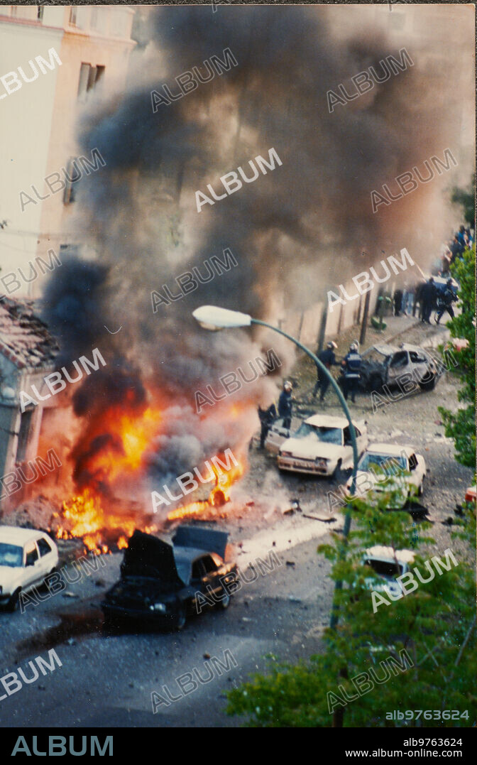 Madrid, 19/04/1995. Atentado contra José María Aznar.