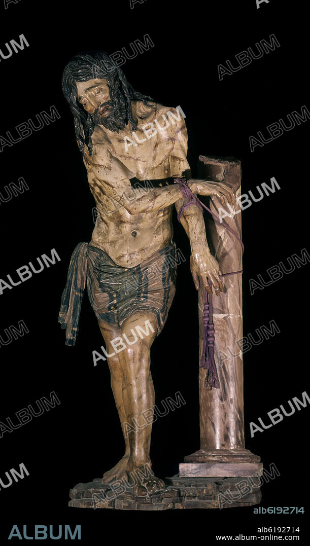 DIEGO DE SILOÉ. CRISTO ATADO A LA COLUMNA EN LA CAPILLA DEL CORPUS CHRISTI - RENACIMIENTO ESPAÑOL.