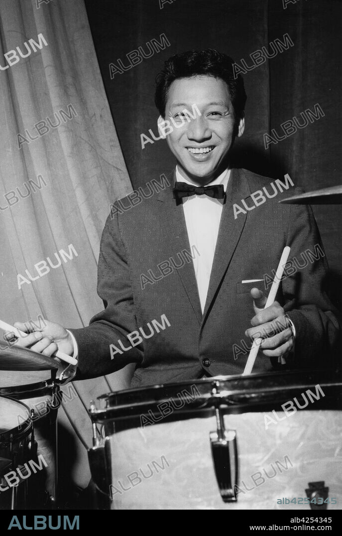 BRIAN FOSKETT. Danny Barcelona on stage on Day 2, Finsbury Park Astoria, London, 1962.