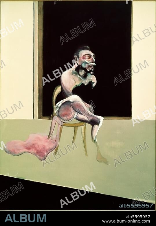 FRANCIS BACON. Bacon, Francis. 1909-1992. "Triptych, August 1972" (Triptychon, August 1972). Linke Tafel. Öl auf Leinwand, 198 × 147,5 cm. London, Tate Britain.