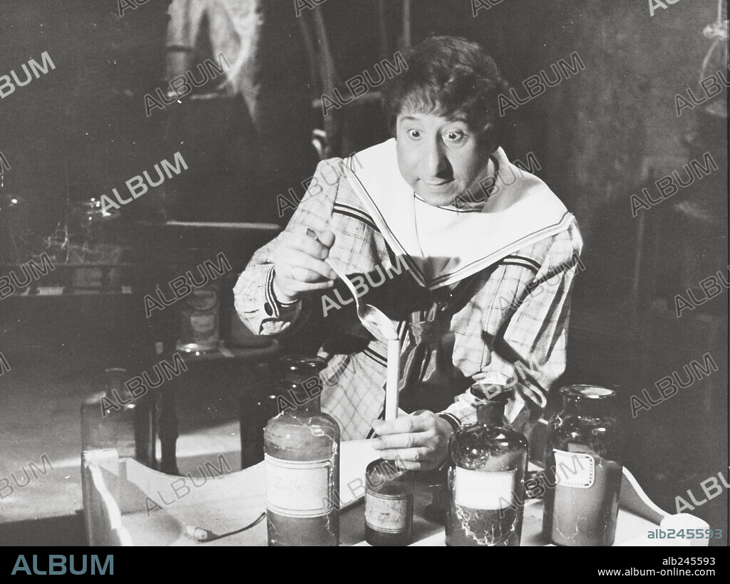 ALVARO VITALI en JAIMITO HURACAN, 1983 (GIANBURRASCA), dirigida por PIER FRANCESCOD PINGITORE. Copyright MEDUSA.